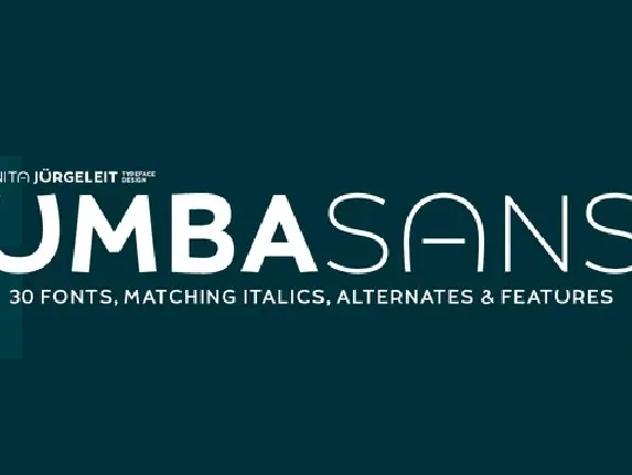 UMBA Sans Family font