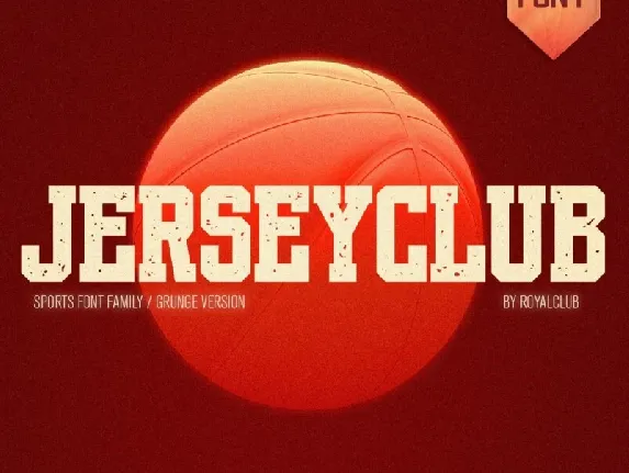 Jerseyclub font