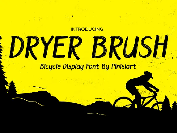 Dryer Brush font