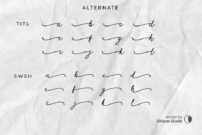 Almaheera font