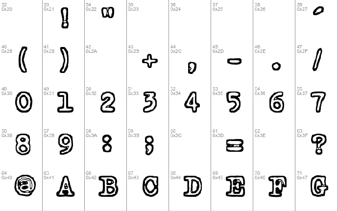 Tammikuun kolmas font