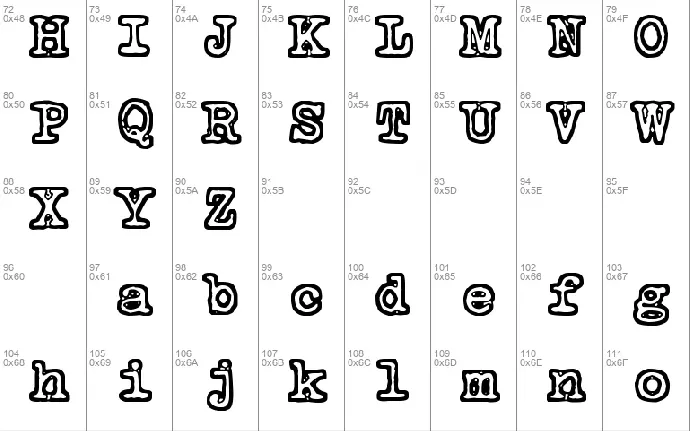 Tammikuun kolmas font