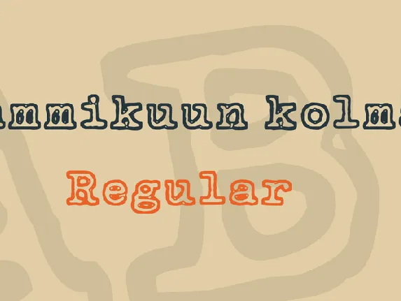 Tammikuun kolmas font