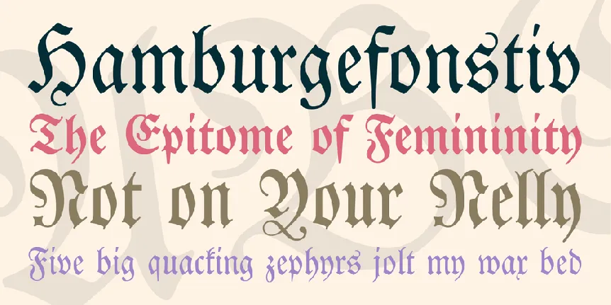 DS Luthersche font