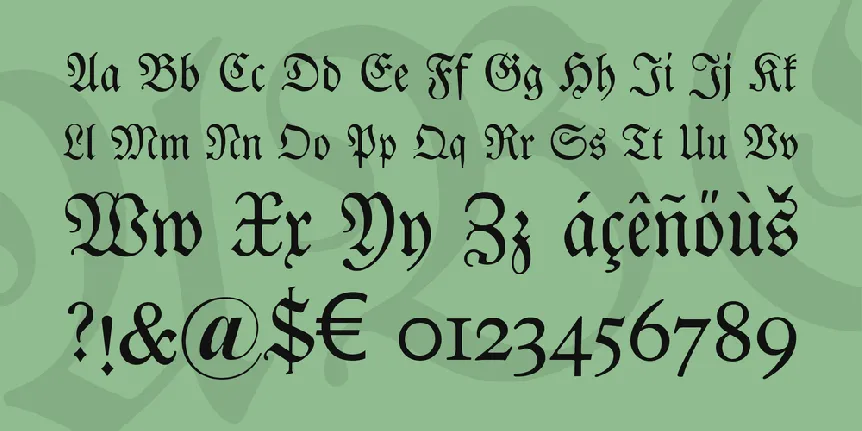 DS Luthersche font