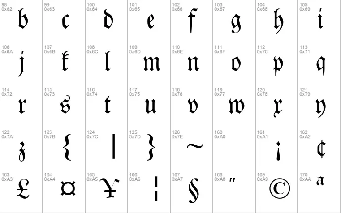 DS Luthersche font