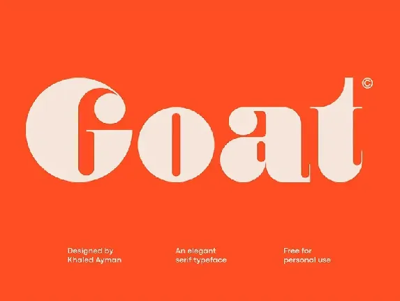 Goat font