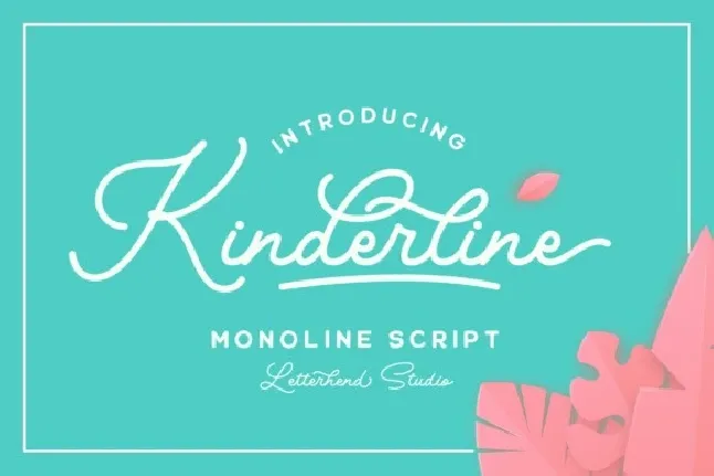 Kinderline font