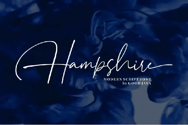 Hampshire Script font