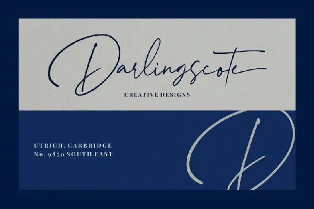 Hampshire Script font