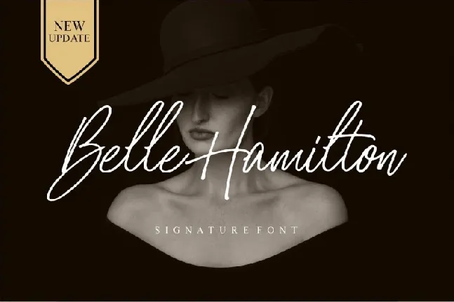 Belle Hamilton font