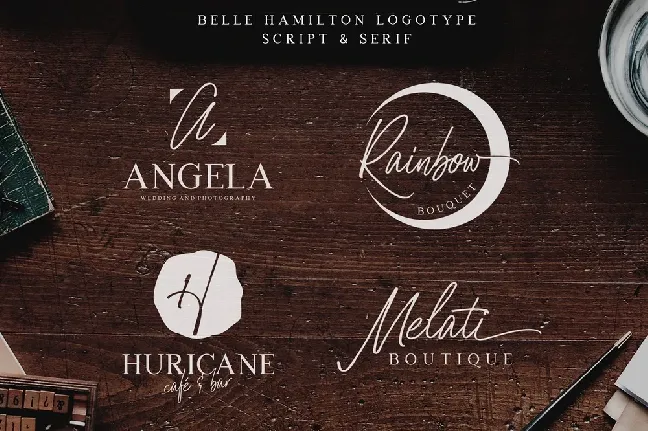 Belle Hamilton font