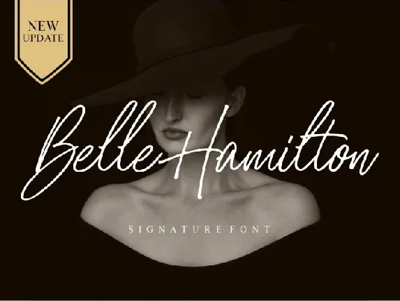 Belle Hamilton font