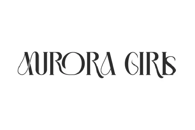 Aurora Girl font