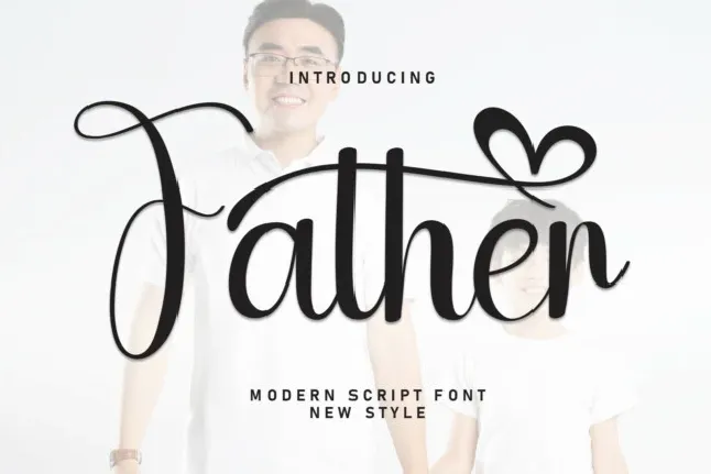 Father Calligraphy font