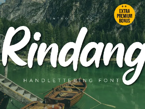 Rindang font