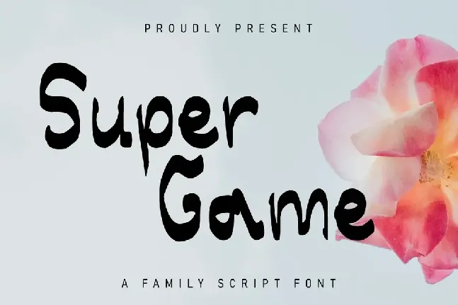 Super Game Demo font