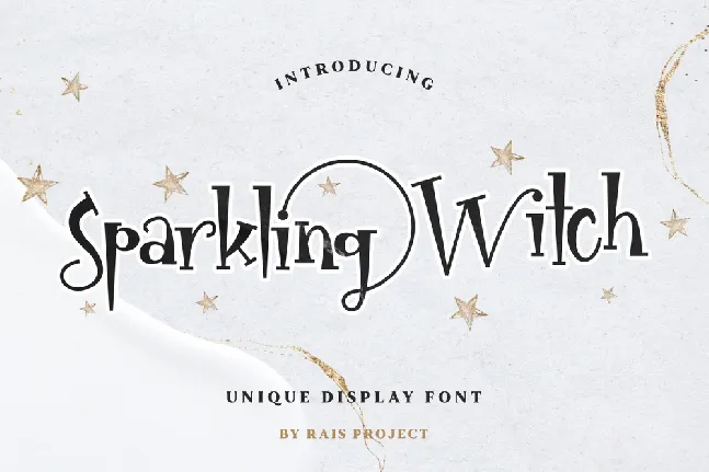 Sparkling Witch Demo font