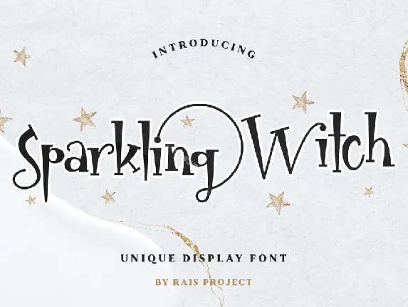 Sparkling Witch Demo font