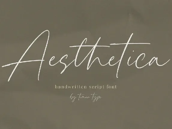 Aesthetica font