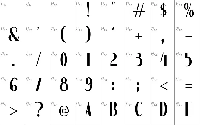 Hosrein Gomer Demo font