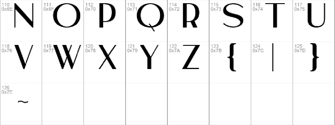 Hosrein Gomer Demo font