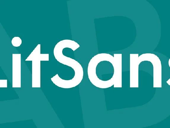 LitSans font