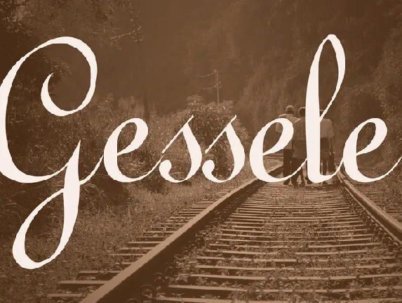 Gessele font