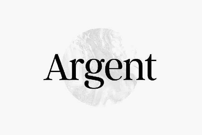 Argent CF Family font