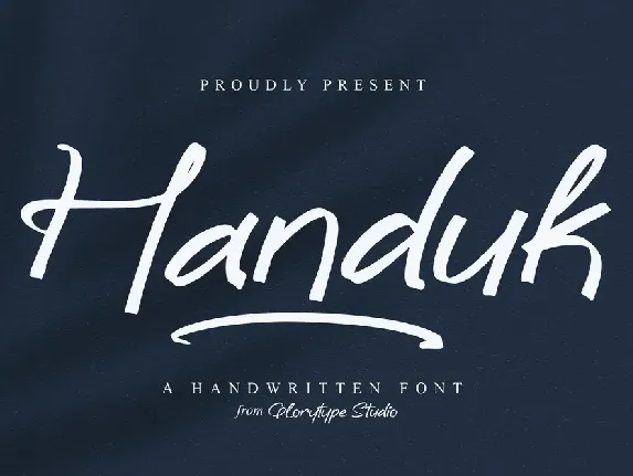 Handuk font