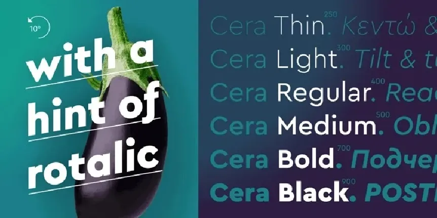 Cera Pro font