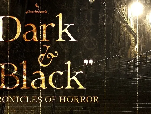 Dark & Black font