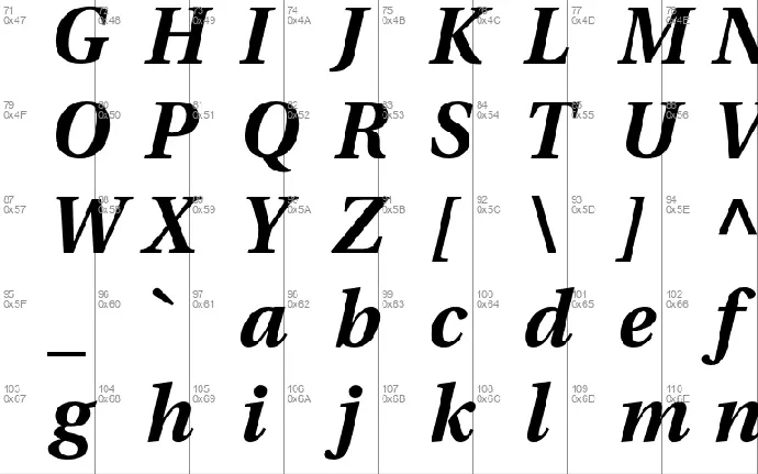 Lingua franca font