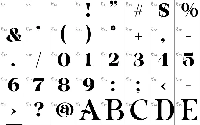 The Propagate font