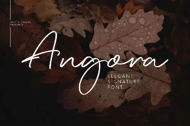 Angora font