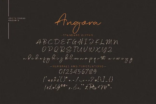 Angora font