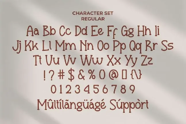 Riberio Demo font