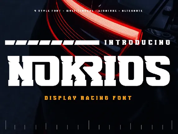 NOKRIOS font