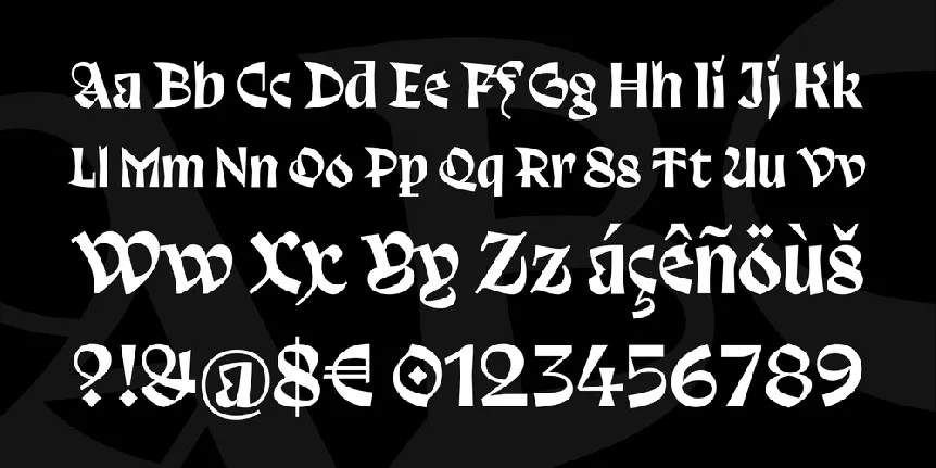 Trickster font