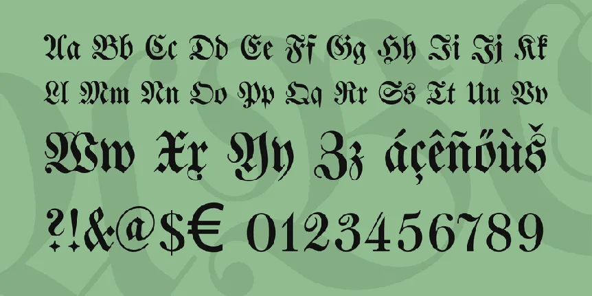 DS Walbaumfraktur font