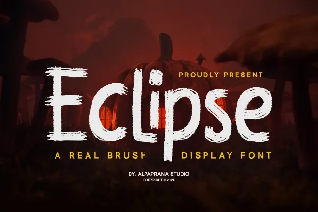 Eclipse Free font