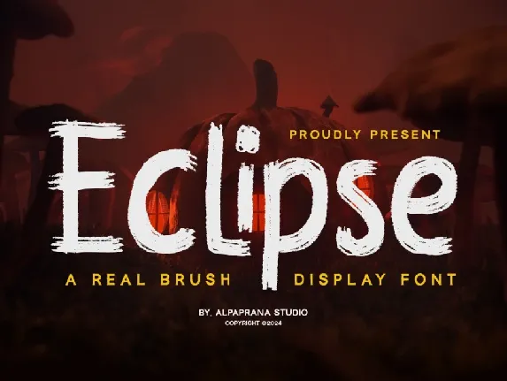 Eclipse Free font