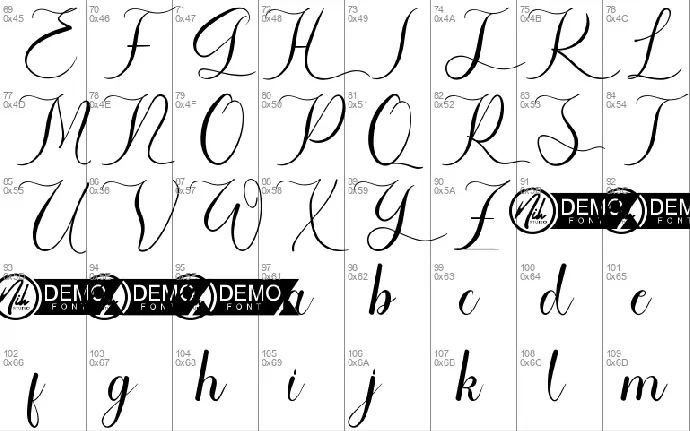 Ayu Jatmica Demo font