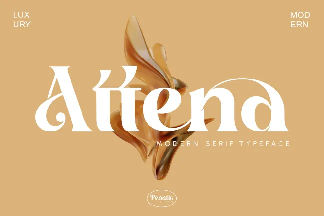 Attena font