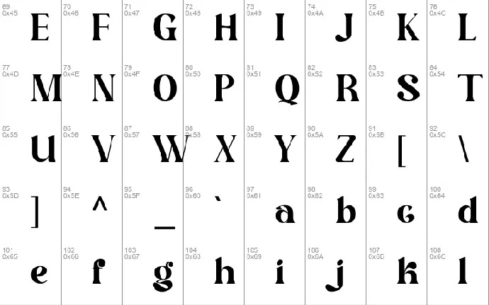 Attena font