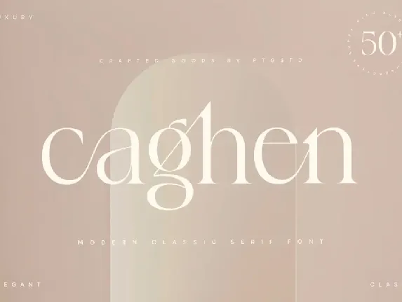 CaghenDemo font