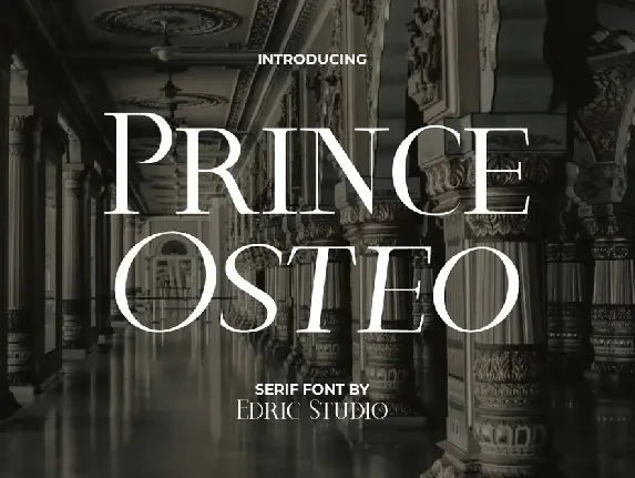 Prince Osteo Demo font