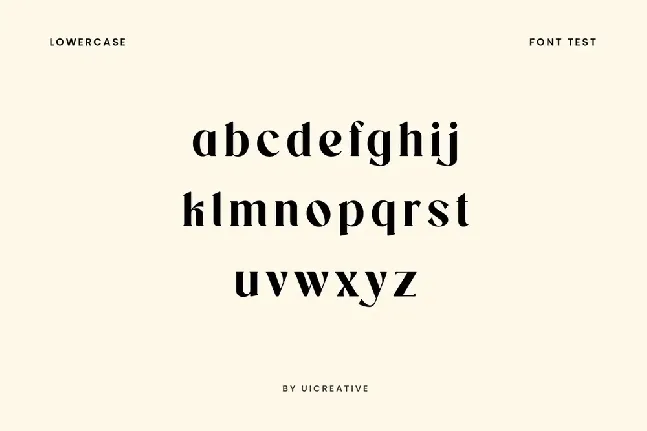 Holispay font