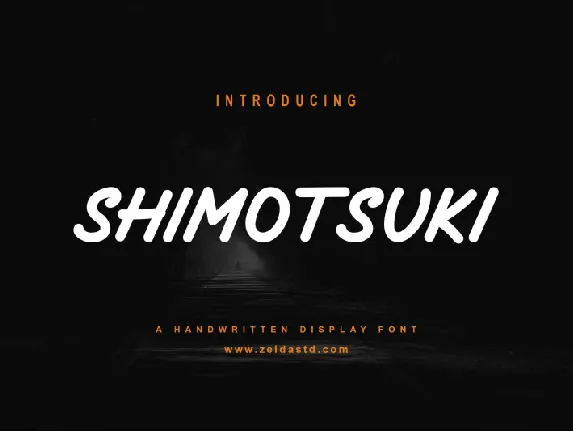 Shimotsuki font