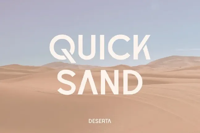 Deserta font